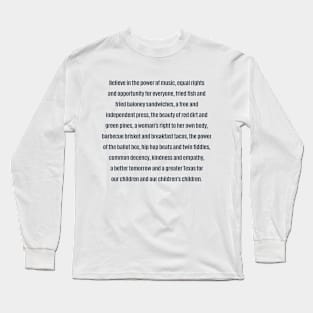 Believer Long Sleeve T-Shirt